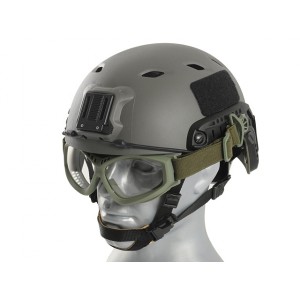 Защитные очки с креплением на шлем - Tan, Black, Coyote/Clear [PJ] 